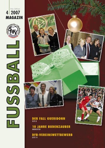 Shfv 4-2007 - Schleswig-Holsteinischer Fussballverband eV