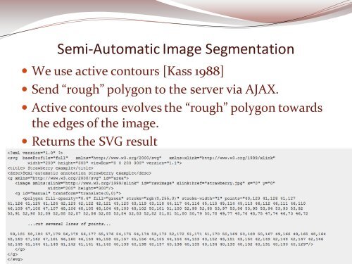 Crowdsourcing Image Segmentation using SVG - SVG Open