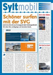 Schöner surfen mit der SVG - Sylter Verkehrsgesellschaft