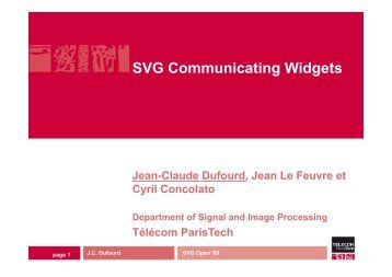 svgopen09 - SVG Communicating Widgets