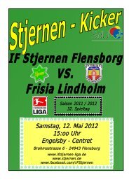 SV Frisia 03 Risum-Lindholm - IF Stjernen Ligamannschaft