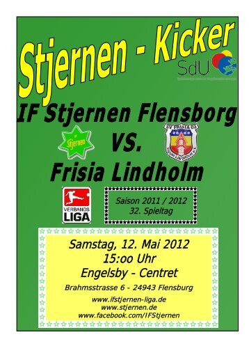 SV Frisia 03 Risum-Lindholm - IF Stjernen Ligamannschaft