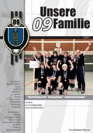 Unsere U 14-Volleyballer sind Landesmeister FC Schüttorf 09 e.V. ...