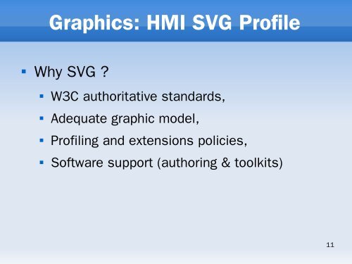 Presentation - SVG Open