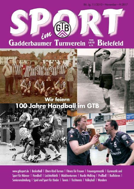 100 Jahre Handball im GTB - Gadderbaumer Turnverein v. 1878 eV ...