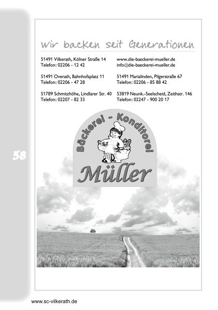 Sportbox Ausgabe 47 Winter 2012 - SC Vilkerath 1961