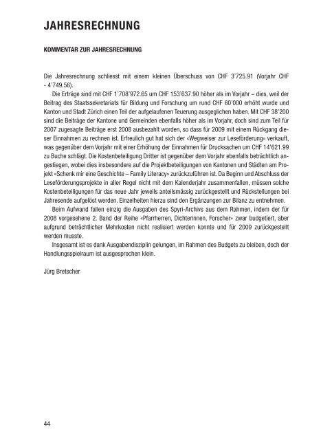 Jahresbericht 2008 - SIKJM Schweizerisches Institut für Kinder und ...