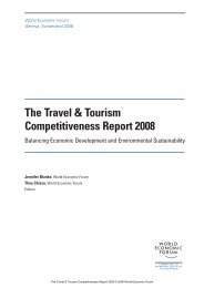 The Travel & Tourism Competitiveness Report 2008 - World ...