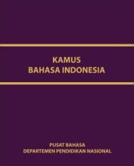 Kamus Bahasa Indonesia - Perpustakaan Online - Kementerian ...