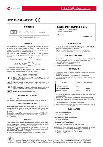 ACID PHOSPHATASE - Microbiology