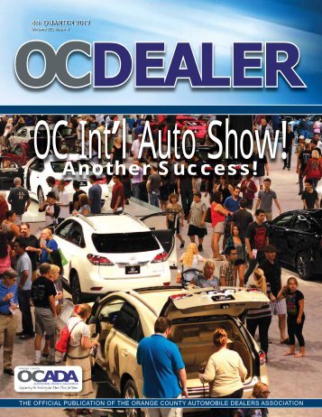 OC Dealer - 4th Quarter 2012 - Orange County Automobile Dealers ...