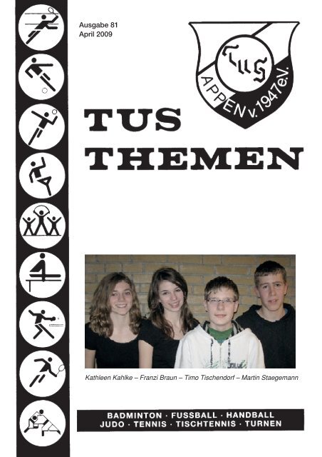 Ausgabe 81 April 2009 - TuS Appen