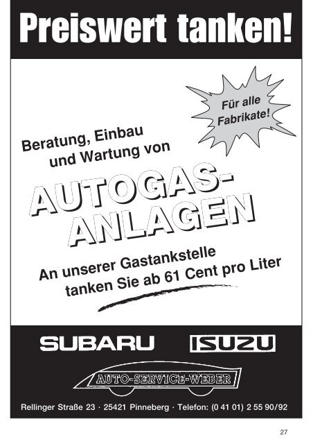 Ausgabe 81 April 2009 - TuS Appen