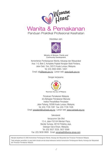 Wanita & Pemakanan