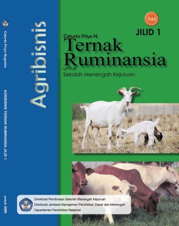 agribisnis ternak ruminansia jilid 1 smk - Jogja Belajar