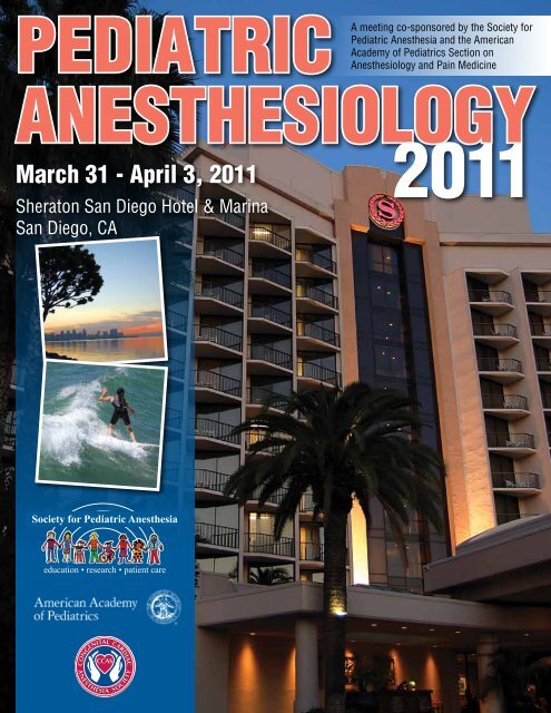 March 31 - April 3, 2011 - The Society for Pediatric Anesthesia