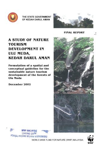 astudy of nature tourism development in ulu muda, kedah darul ...