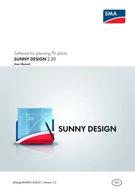 SUNNY DESIGN 2.20 - User Manual - SMA Solar Technology AG