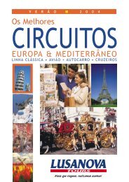 Circuitos 2004 - Lusanova Tours