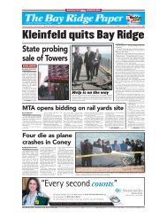 Kleinfeld quits Bay Ridge - The Brooklyn Paper