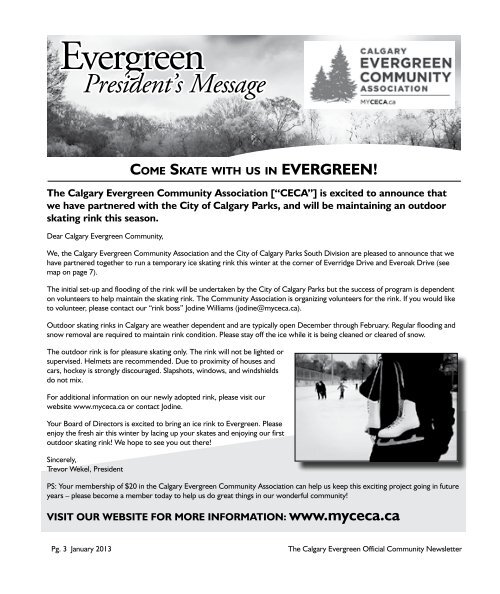 Evergreen EdgE - Calgary Evergreen Community Association