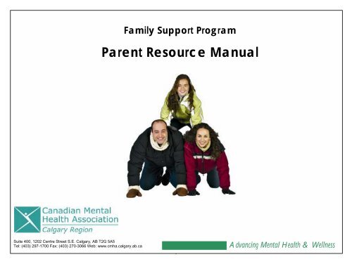 Parent Resource Manual - University of Calgary