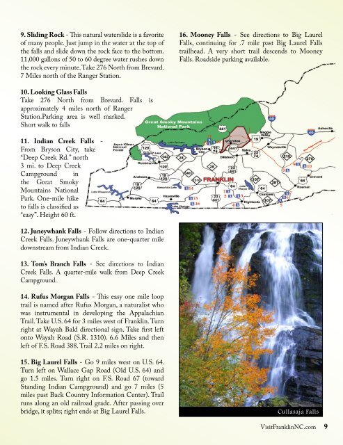 North Carolina Visitor & Relocation Guide - Franklin Chamber of ...