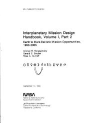 Interplanetary Mission Design Handbook, Volume I, Part 2