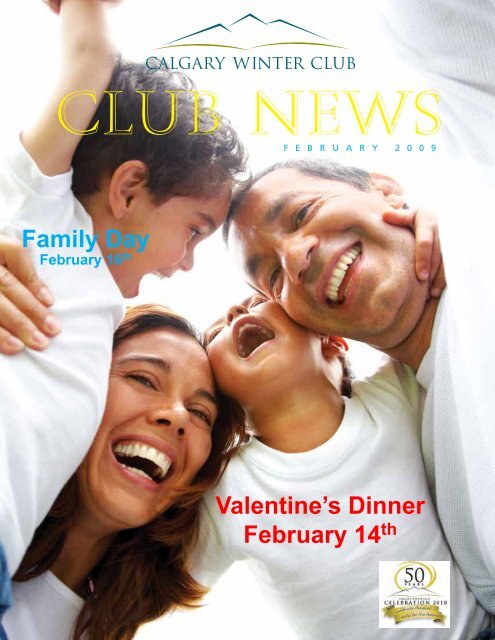 Valentine's Dinner February 14th Family Day - Calgary Winter Club