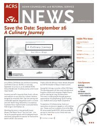 Save the Date: September 26 A Culinary Journey - Asian ...