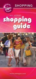 shopping guide - Las Vegas