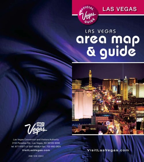 Las Vegas Area Map and Guide