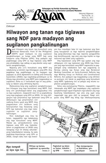Hiligaynon - The Philippine Revolution Web Central
