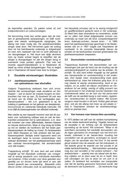 Pedagogische modes - Onderwijskrant