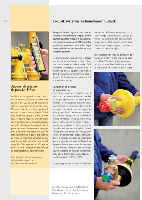 Hawle Armaturen AG Bulletin n° 2-2008