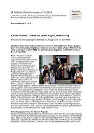 Kaiser Wilhelm wurde im Hotel Suggenbad zum Augusta - Orgelwelt ...