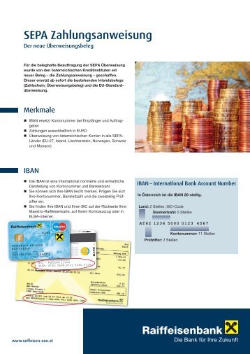 SEPA Zahlungsanweisung (pdf) - Raiffeisen