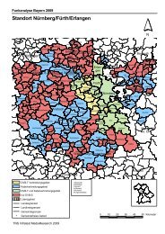 Sendegebietskarte - Funkanalyse Bayern 2010 - TNS Infratest