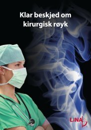 Les mer om kirurgisk røyk i vårt informasjonshefte - KEBOMED