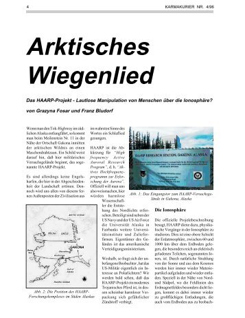 Arktisches Wiegenlied - HAARP - Denkmalnach.org