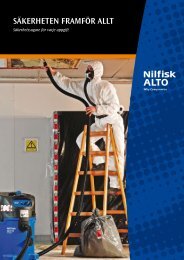 Brochure: SAFETY VAC - Nilfisk-ALTO
