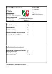 Geschäftsverteilungsplan - Finanzamt Münster-Innenstadt