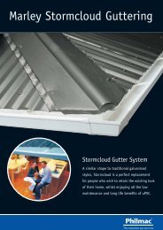 Marley Stormcloud Guttering - Philmac