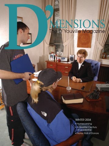 D'mensions Fall 2004.indd - D'Youville College
