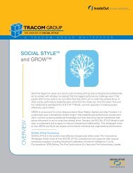 GROW Model - The TRACOM Group