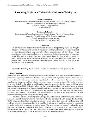 parenting styles through varied societies works online parenting models in different sub cultures works online