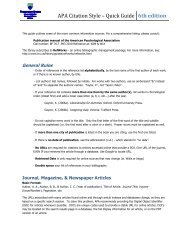 Apa Citation Style Apa Citation Style