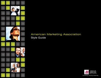 AMA Style Guide - American Marketing Association