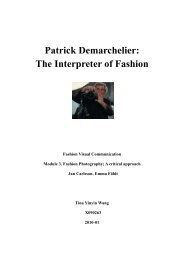 Patrick Demarchelier: The Interpreter of Fashion - Textile and ...