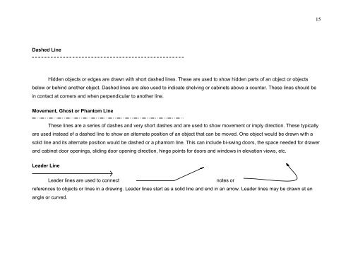 Basic Drafting Standards - Interior Design - University of Minnesota